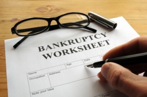 bankruptcy worksheet